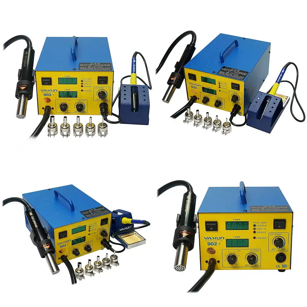Hot Air Rework Station - YAXUN YX-902D+ Cyfrowa Stacja Lutownicza BGA