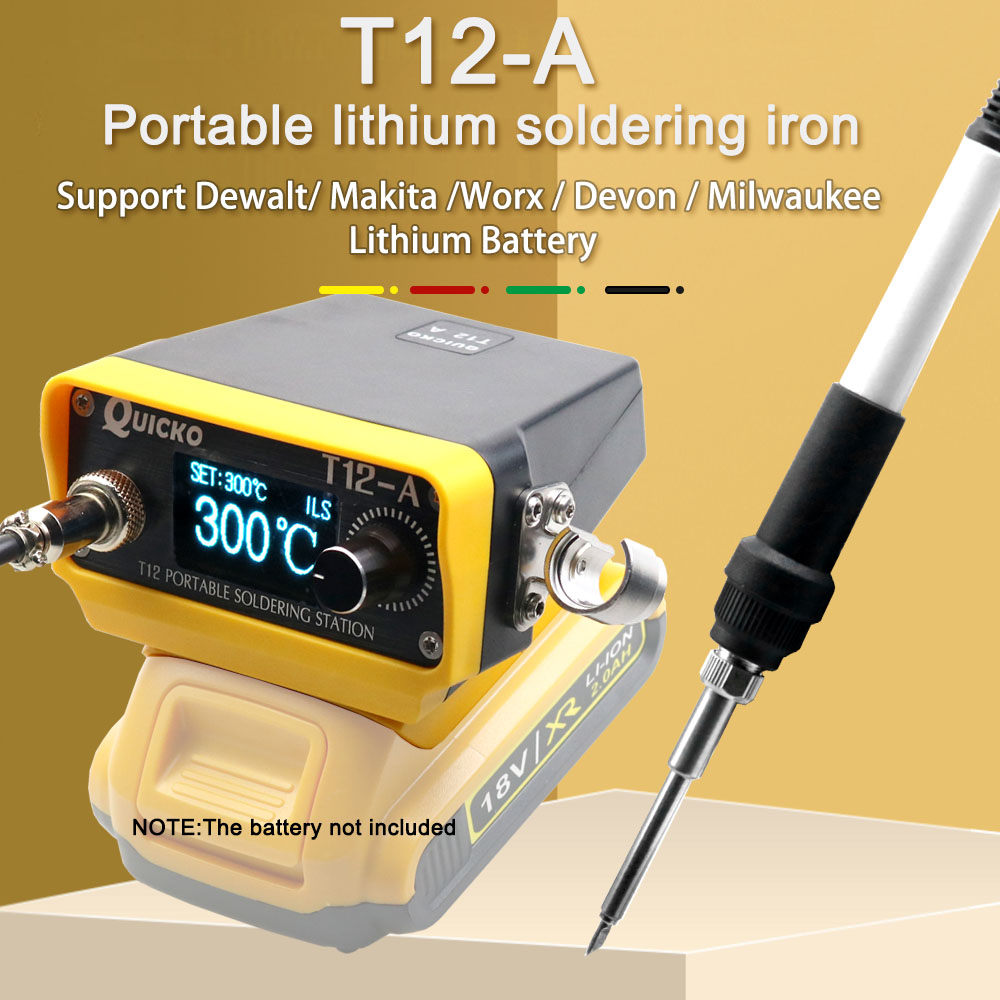 Milwaukee Drill M12 Fuel - T12-A bezprzewodowa stacja lutownicza STM32 V3