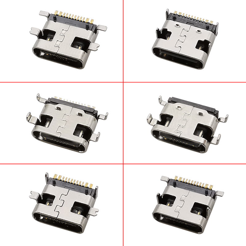Smd Solder Paste - 10szt USB typu C żeńskie 16-pinowe