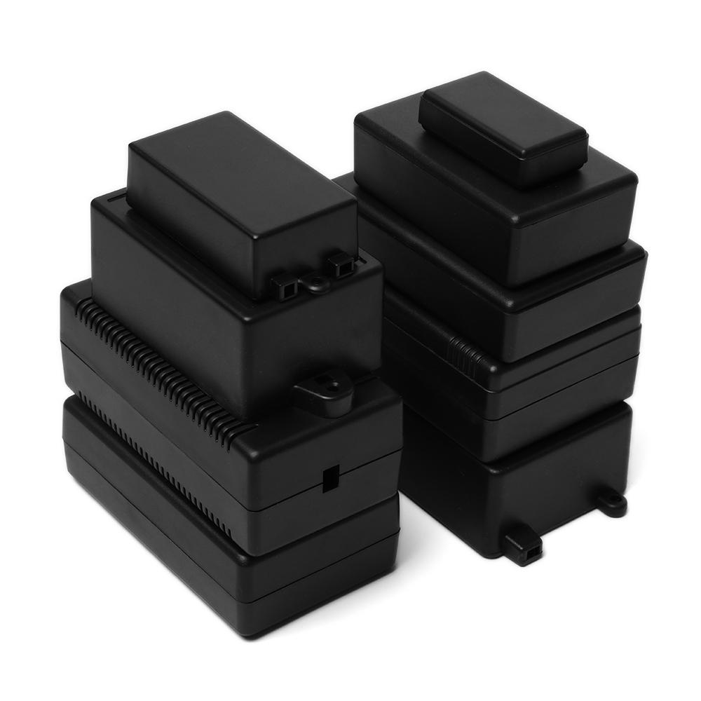 Diy Projects With Electronics - 1 szt. Czarny plastikowy wodoodporny DIY
