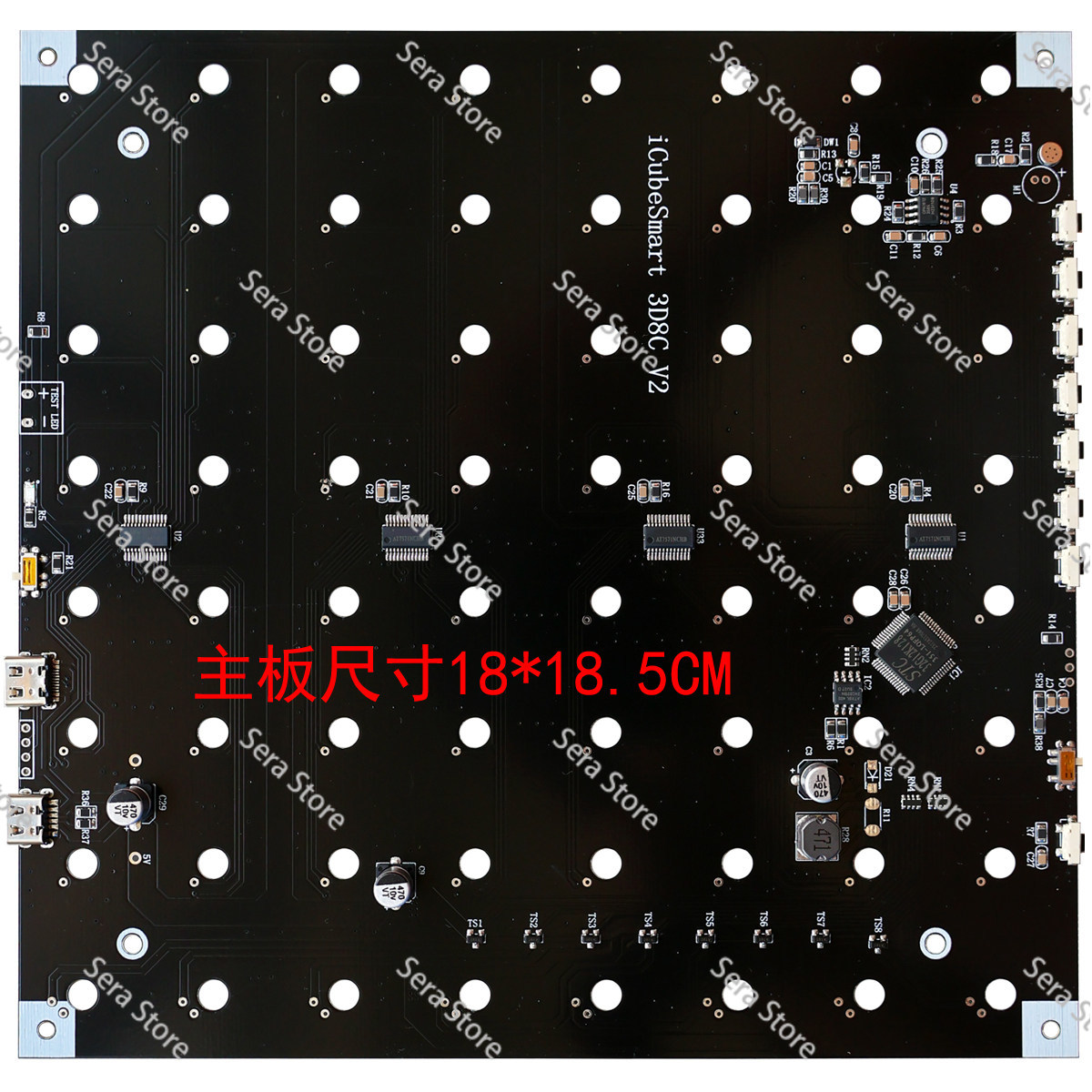 Zestaw DIY Kostka Świetlna 8x8 – Diy Electronics Components Kit recenzja i cena