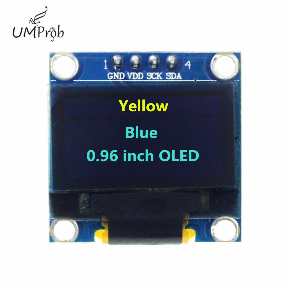 0,91-calowy 128x32 IIC I2C bia – Arduino Diy Electronics recenzja i cena