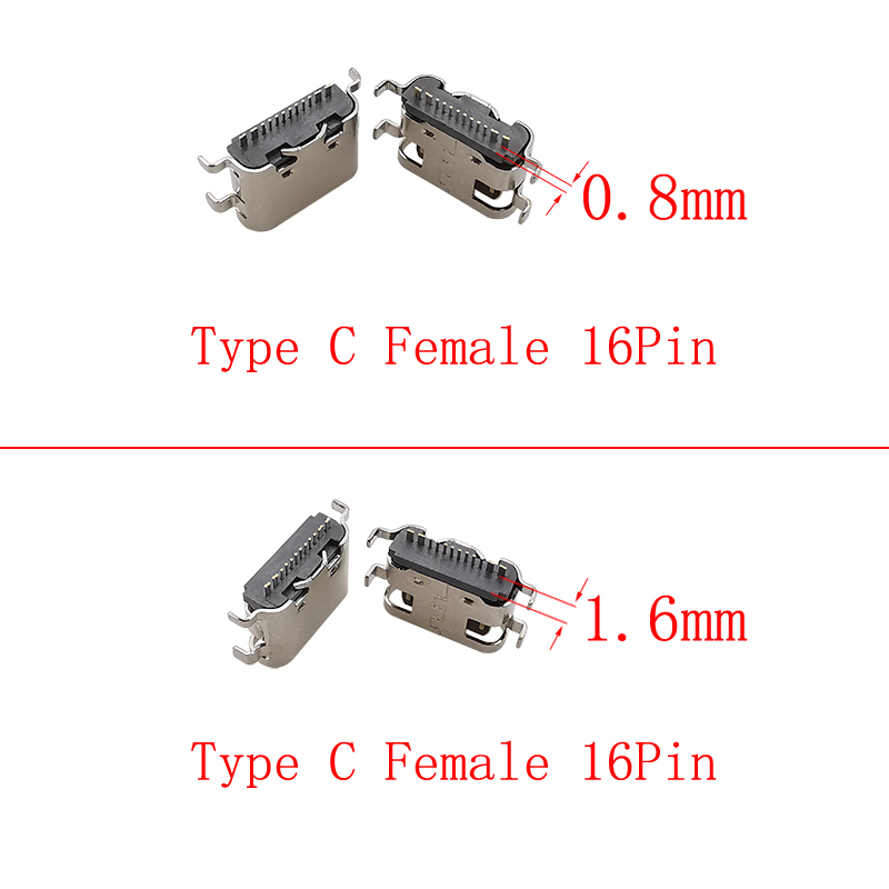 10szt USB typu C żeńskie 16-pi – Smd Solder Paste recenzja i cena