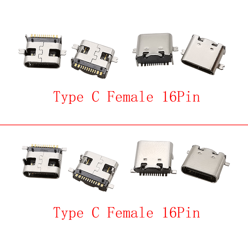 10szt USB typu C żeńskie 16-pi – Smd Solder Paste recenzja i cena