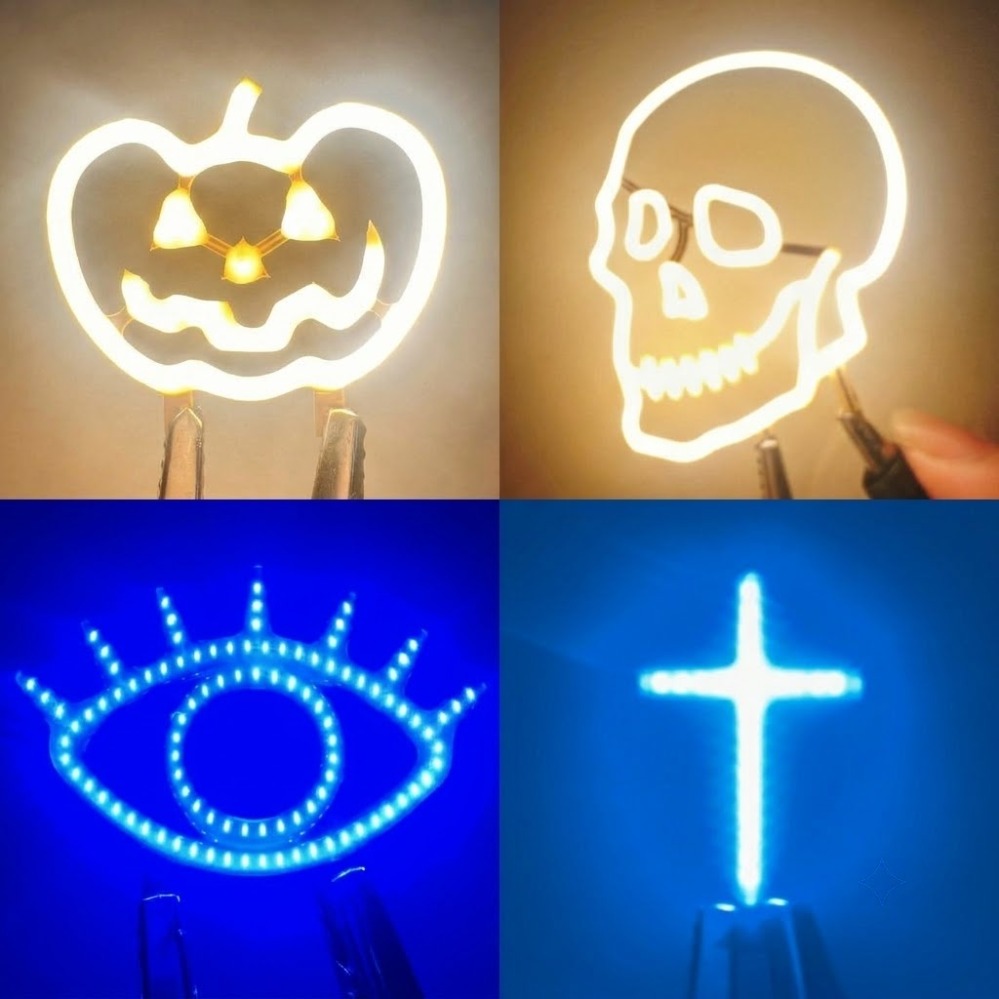 1/2 szt. 3V LED Filament Emitt – Diy Halloween Electronics recenzja i cena
