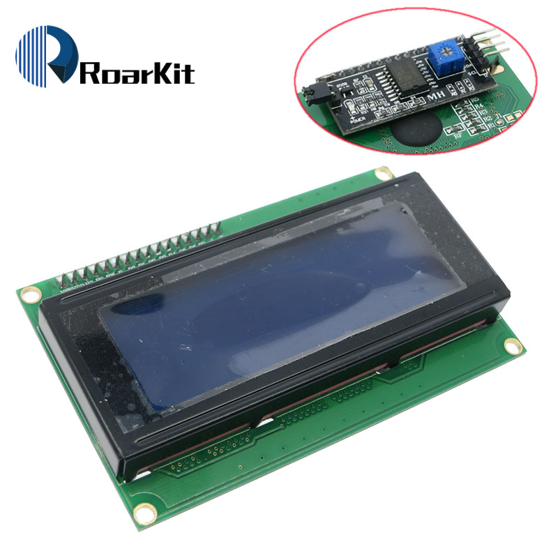 Moduł LCD niebieski/żółty tło  – Arduino Diy Electronics recenzja i cena