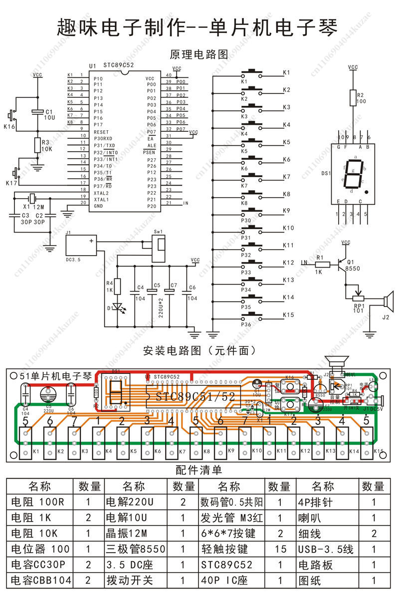Zestaw do samodzielnego montaż – Diy Electronics Components Kit recenzja i cena