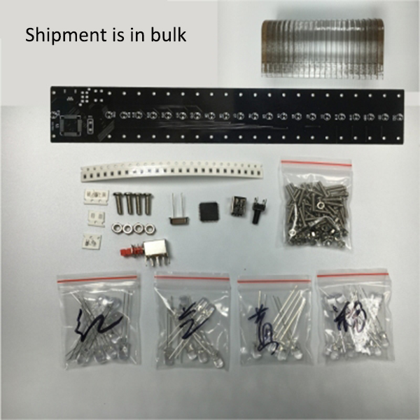 Światła Cube 21-segmentowy LED – Diy Electronics Market recenzja i cena