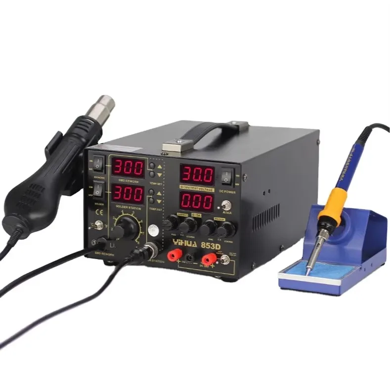 Stacja lutownicza TLF YIHUA 85 – Hot Air Rework Station recenzja i cena